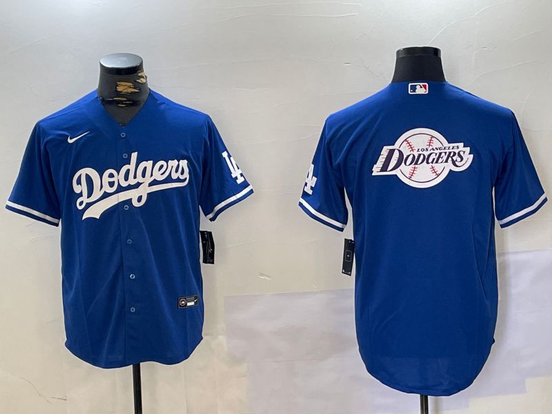 Men Los Angeles Dodgers Blank Blue Game 2024 Nike MLB Jersey style 10178->los angeles dodgers->MLB Jersey